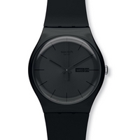 Buy Swatch Gents Black Rebel Watch SUOB702 online