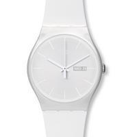 Buy Swatch Gents White Rebel Watch SUOW701 online