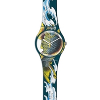 Buy Swatch Gents Waved Koi Watch SUOZ152 online