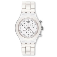 Buy Swatch Gents Irony Chrono Full Blooded White Watch SVCK4045AG online