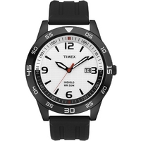 Buy Timex Gents Rubber Strap Watch T2N698 online