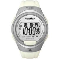 Buy Timex Gents Ironman White Chronograph Watch T5K609SU online