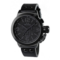 Buy T W Steel Gents Icon Black Steel Watch TW843 online