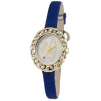 Buy Vivienne Westwood Ladies Rococo Leather Strap Watch VV005CMBL online