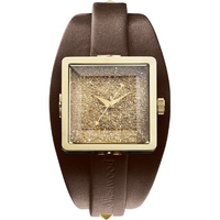 Buy Vivienne Westwood Ladies Brown Leather Strap Watch VV008GDBR online