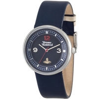 Buy Vivienne Westwood Unisex Spirit Blue Leather Strap Watch VV020DBL online