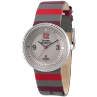 Buy Vivienne Westwood Unisex Spirit Leather Strap Watch VV020GY online