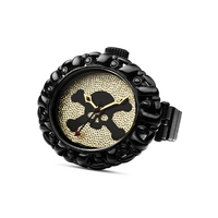 Buy Vivienne Westwood Ladies Black Skull Faced Ring Watch VV052GDBK online