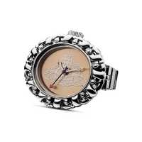 Buy Vivienne Westwood Ladies Silver Tone Ring Watch VV052PKSL online