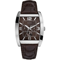 Buy Guess Leather Power Broker Watch W80009G2 online