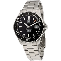 Buy TAG Heuer Gents Automatic Silver Aquaracer Watch WAN2110.BA0822 online