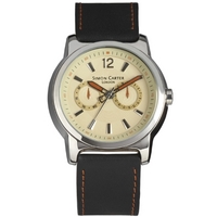 Buy Simon Carter Gents Black Leather Strap Watch WT1800C online