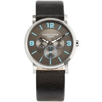 Buy Simon Carter Gents Leather Strap Watch WT2202BL online