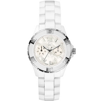 Buy Gc Ladies Mother of Pearl White Ceramic Bracelet Watch X69001L1S online