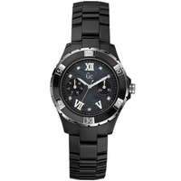 Buy Gc Ladies Mother of Pearl Black Ceramic Bracelet Watch X69106L2S online