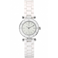 Buy Gc Ladies Mother of Pearl White Ceramic Bracelet Watch X70007L1S online