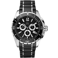 Buy Gc Gents Chronograph Black Ceramic Bracelet Watch X76002G2S online