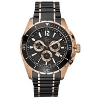 Buy Gc Gents Sport 2 Tone Bracelet Chronograph Watch X76004G2S online