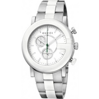 Buy Gucci Gents G Chrono Chronograph 2 Tone Bracelet Watch YA101345 online