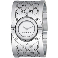 Buy Gucci Ladies G Line Stainless Steel Bangle Watch YA112413 online