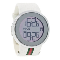 Buy Gucci I Gucci Gents  White Rubber Strap Watch YA114214 online