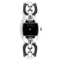 Buy Gucci Ladies G-Gucci Bracelet  Black Dial Watch YA121501 online