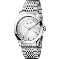 Buy Gucci G-Timeless Gents Stainless Steel Bracelet Watch YA126401 online