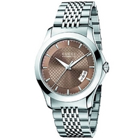 Buy Gucci G-Timeless Gents Stainless Steel Bracelet Watch YA126412 online