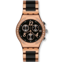 Buy Swatch Ladies Irony Chrono Dreamnight Rose Watch YCG404G online