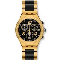 Buy Swatch Ladies Irony Chrono Dreamnight Yellow Watch YCG405G online