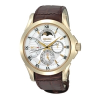 Buy Seiko Gents Premier Kinetic Moon Phase SRX004P1 online