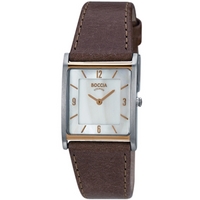 Buy Boccia Ladies Brown Leather Strap Watch B3210-02 online