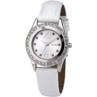 Buy Oasis Ladies White Leather Strap Watch B791 online