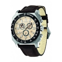 Buy Timberland Gents Stratham Brown Leather Strap Chrono Watch 13324JSTB-07 online