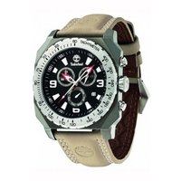 Buy Timberland Gents Stratham Brown Leather Strap Chrono Watch 13324JSUS-02 online