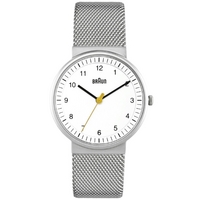 Buy Braun Ladies Steel Bracelet Watch BN0031WHSLMHL online