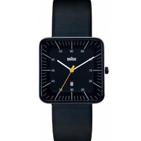 Buy Braun Gents Leather Strap Watch BN0042BKBKG online