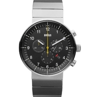 Buy Braun Gents Steel Bracelet Watch BN0095BKSLBTG online