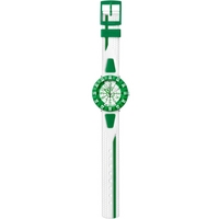 Buy Flik Flak Boys Shaped White &amp; Green Watch FCS029 online