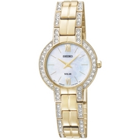 Buy Seiko Ladies Solar Crystal Set Watch SUP200P9 online