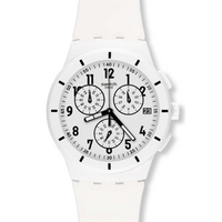 Buy Swatch Gents Twice Again White Watch SUSW402 online