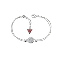 Buy Guess Ladies Sliding Into Love Bracelet UBB71268 online