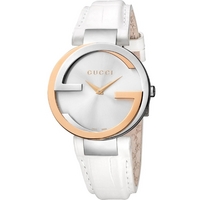 Buy Gucci Ladies Interlocking-G Rose Gold Watch YA133303 online