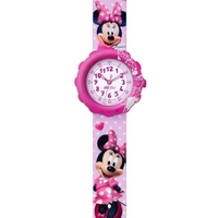 Buy Flik Flak Girls Pink Minnie Mouse Watch FLS032 online