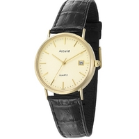 Buy Accurist Gents Gold Watch GD1414 online