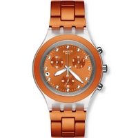 Buy Swatch Ladies Irony Chrono Full-Blooded Naranja Watch SVCK4051AG online