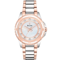 Buy Bulova Ladies Diamond Watch 98P134 online