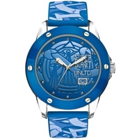 Buy Marc Ecko Gents Blue Rubber Patterned Strap Watch E09530G8 online