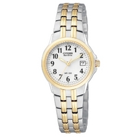 Buy Citizen Ladies Eco-drive 2 Tone Watch EW1544-53A online