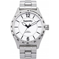 Buy Superdry Gents Battalion Steel Watch SYG107WM online